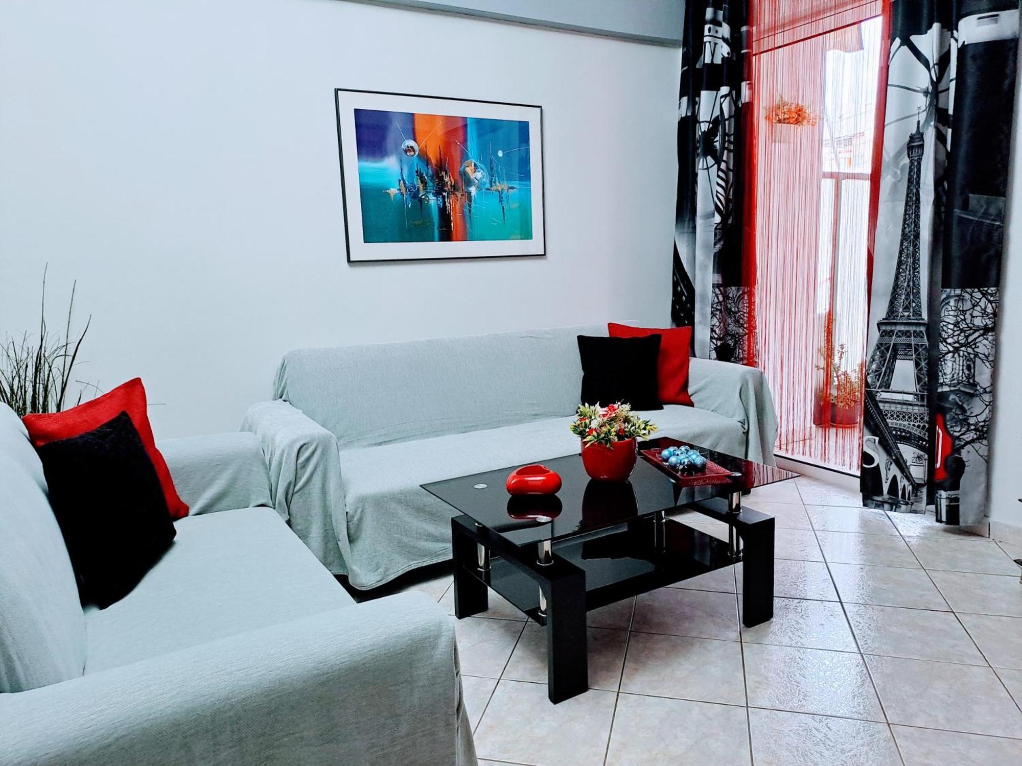 Bright Apartment In Nea Palatia • Oropos Buitenkant foto