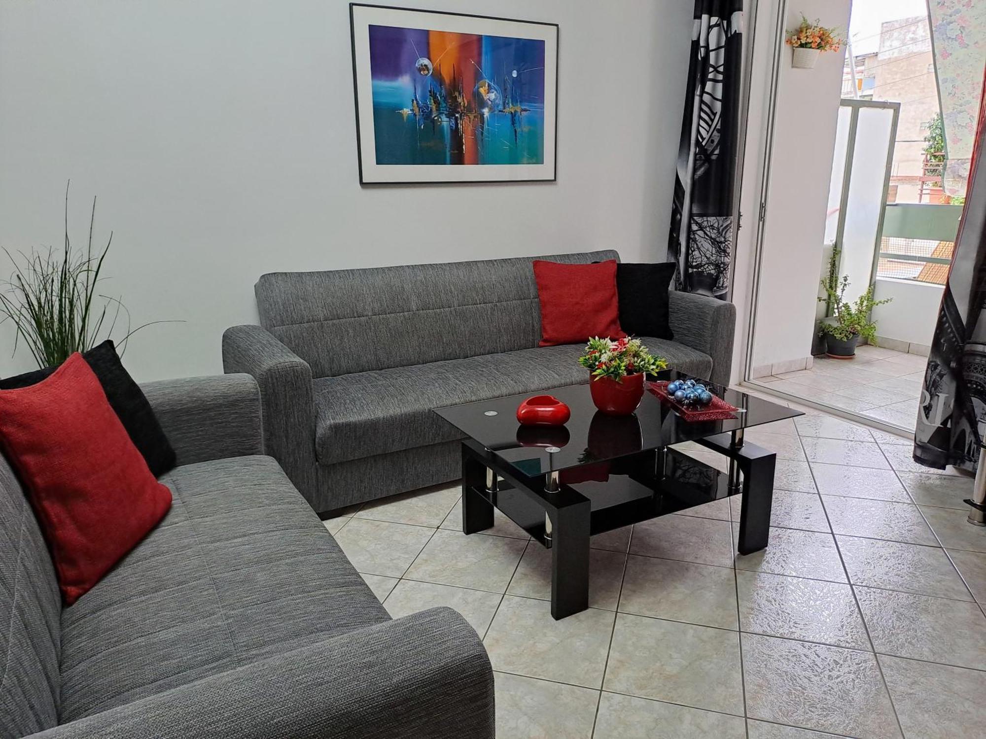 Bright Apartment In Nea Palatia • Oropos Buitenkant foto