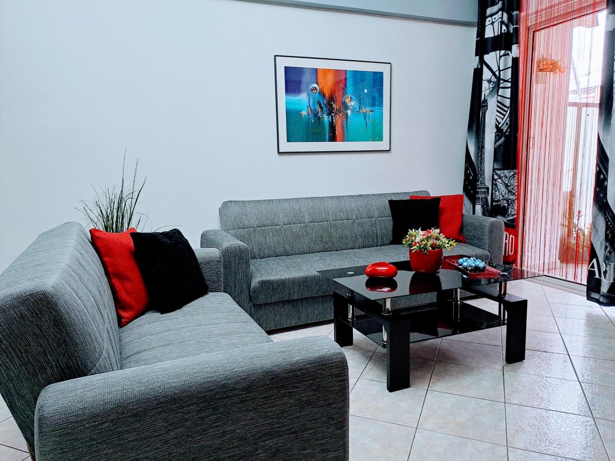 Bright Apartment In Nea Palatia • Oropos Buitenkant foto
